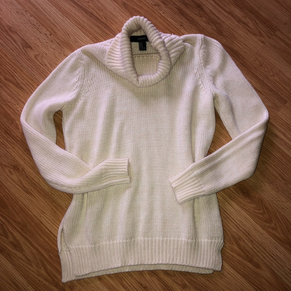 Cowl Sweater Tunic, size M